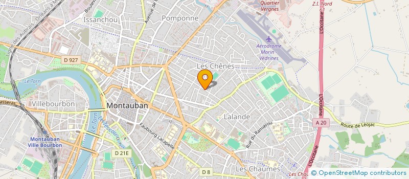 localisation de l'entreprise SCI GRAMIE  MONTAUBAN