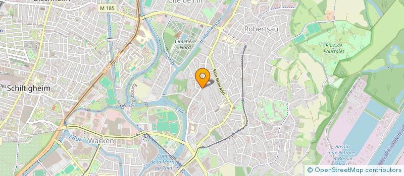 localisation de l'entreprise SCI GRAMINEE à STRASBOURG