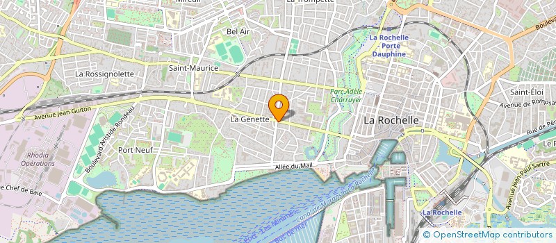 localisation de l'entreprise SCI GRAMINEES  LA ROCHELLE