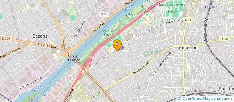 localisation de l'entreprise SCI GRAMME à COLOMBES