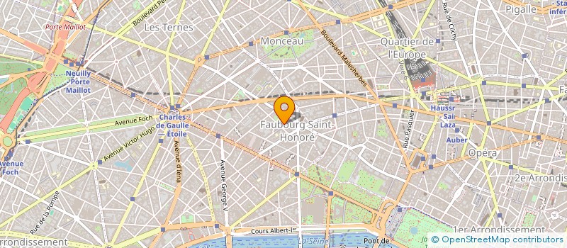 localisation de l'entreprise SCI GRAMOND MONCEAU  PARIS