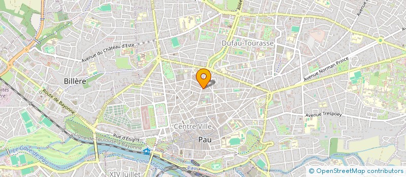localisation de l'entreprise SCI GRAMONT à PAU