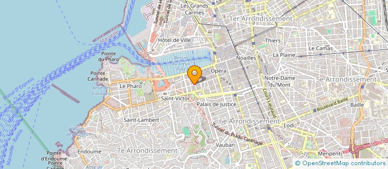 localisation de l'entreprise SCI GRAMONT à MARSEILLE