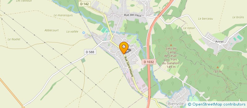 localisation de l'entreprise SCI GRAMONT  COUDUN