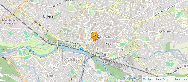 localisation de l'entreprise SCI GRAMONT II à PAU