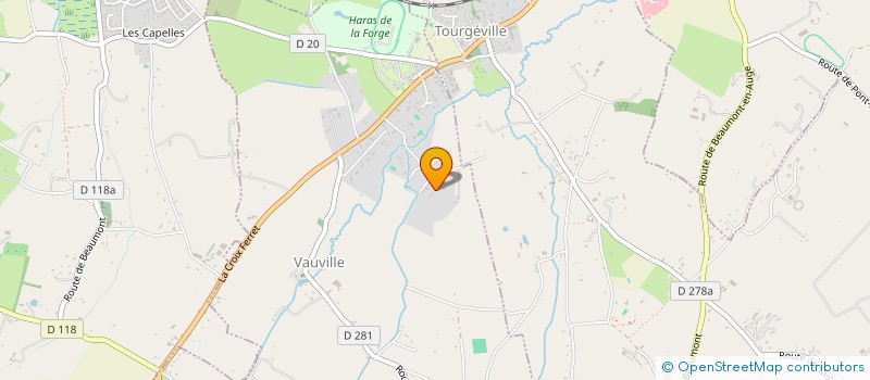 localisation de l'entreprise SCI GRAN MACI  VAUVILLE