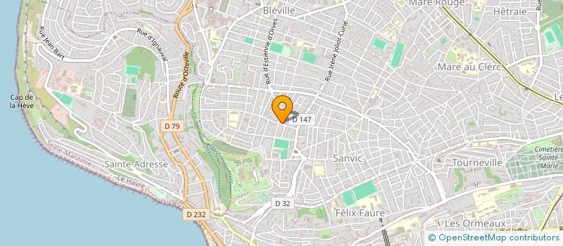 localisation de l'entreprise SCI GRANCHER à LE HAVRE