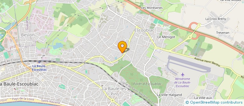 localisation de l'entreprise SCI GRAND AIR GB  LA BAULE-ESCOUBLAC