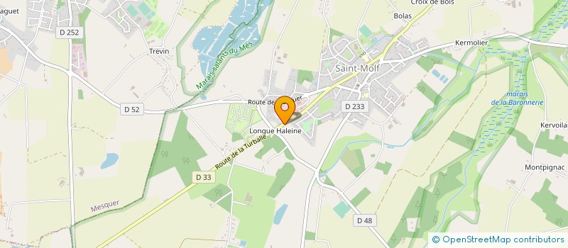 localisation de l'entreprise SCI GRAND BAL  GUERANDE