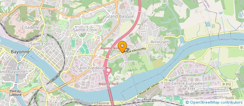 localisation de l'entreprise SCI GRAND BASQUE à BAYONNE