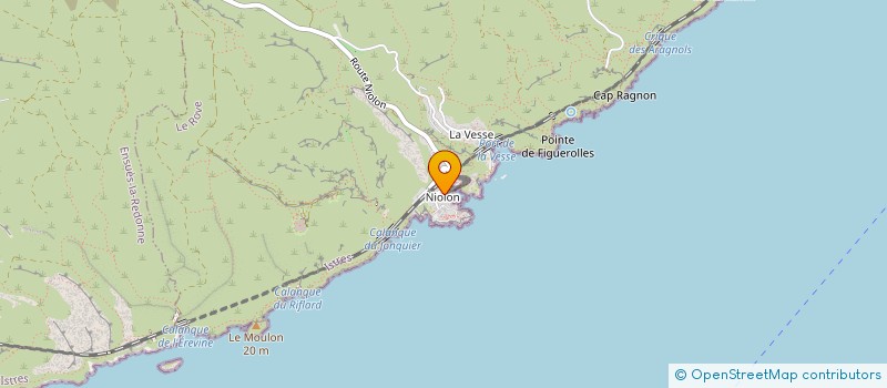 localisation de l'entreprise SCI GRAND BLEU  LE ROVE