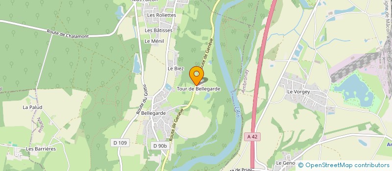 localisation de l'entreprise SCI GRAND BUISSON  PRIAY