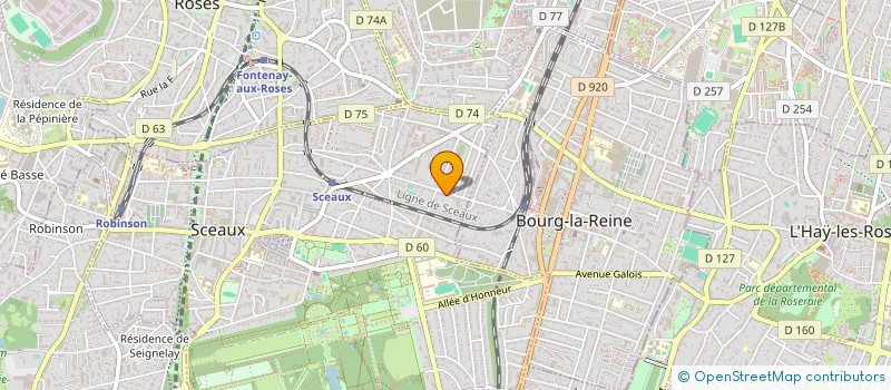 localisation de l'entreprise SCI GRAND CERF-MONTORGUEIL à SCEAUX