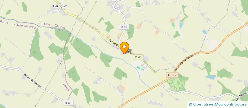 localisation de l'entreprise SCI GRAND CHEMIN  MARZENS