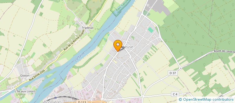 localisation de l'entreprise SCI GRAND COUR  FRENEUSE