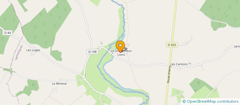 localisation de l'entreprise SCI GRAND DEUX LIONS  SAINT-MARTIN-DES-CHAMPS