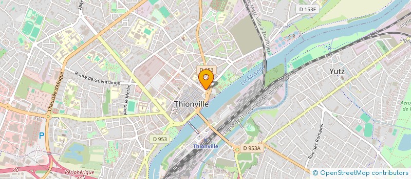 localisation de l'entreprise SCI GRAND EST à THIONVILLE