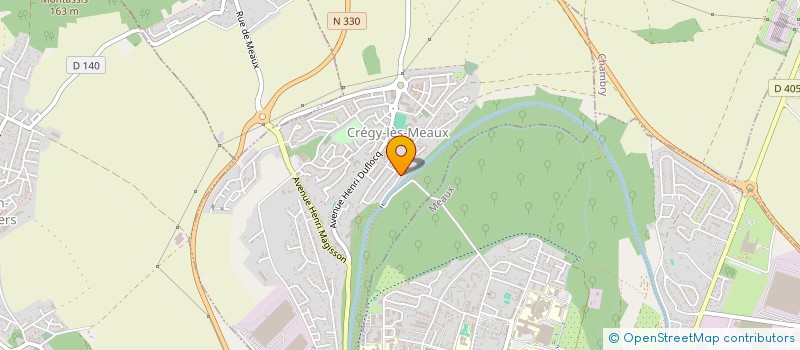 localisation de l'entreprise SCI GRAND FAYART  CREGY-LES-MEAUX