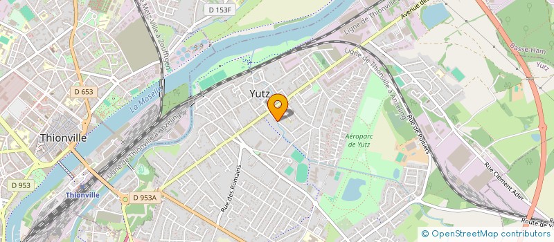 localisation de l'entreprise SCI GRAND GLAIZA  YUTZ