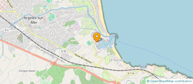localisation de l'entreprise SCI GRAND LARGE à ARGELES-SUR-MER