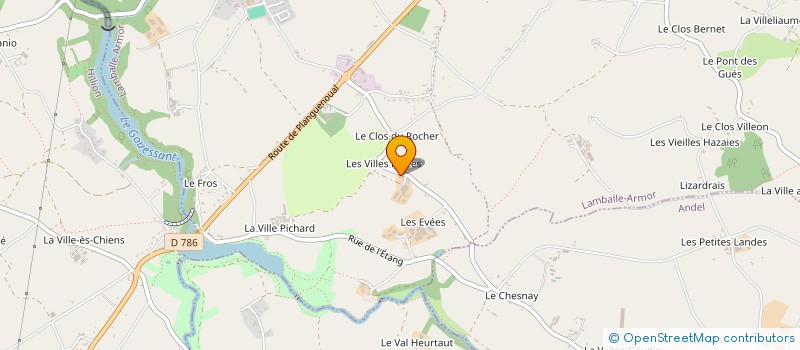 localisation de l'entreprise SCI GRAND LARGE  LAMBALLE-ARMOR
