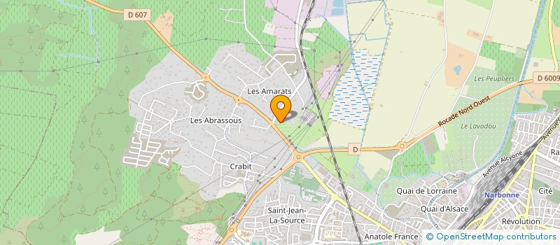 localisation de l'entreprise SCI GRAND LARGUE à NARBONNE