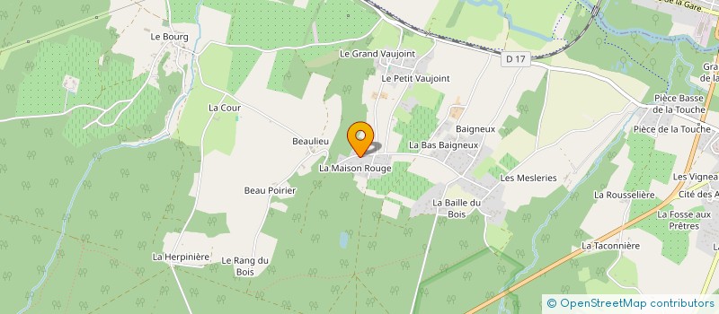 localisation de l'entreprise SCI GRAND'MAISON à AZAY-LE-RIDEAU