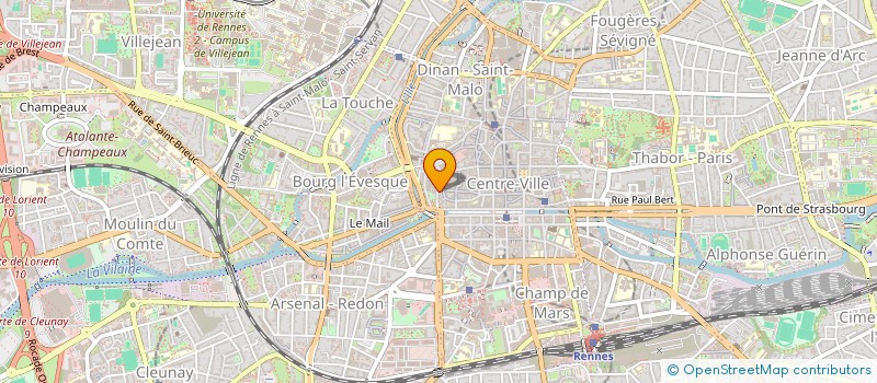 localisation de l'entreprise SCI GRAND OUEST  RENNES