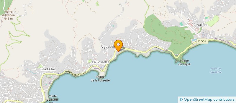 localisation de l'entreprise SCI GRAND PAVOIS D'AIGUEBELLE à LE LAVANDOU