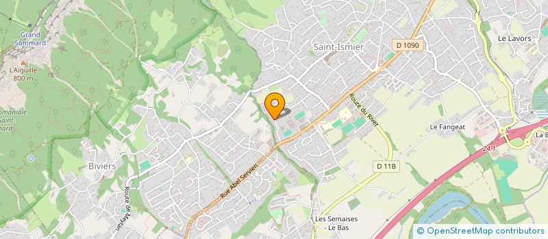 localisation de l'entreprise SCI GRAND PIC DE BELLEDONE à SAINT-ISMIER