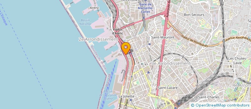 localisation de l'entreprise SCI GRAND RADE à MARSEILLE