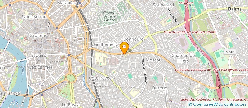 localisation de l'entreprise SCI GRAND-ROND à TOULOUSE