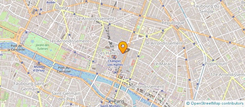 localisation de l'entreprise SCI GRAND RUE DE PARIS  PARIS