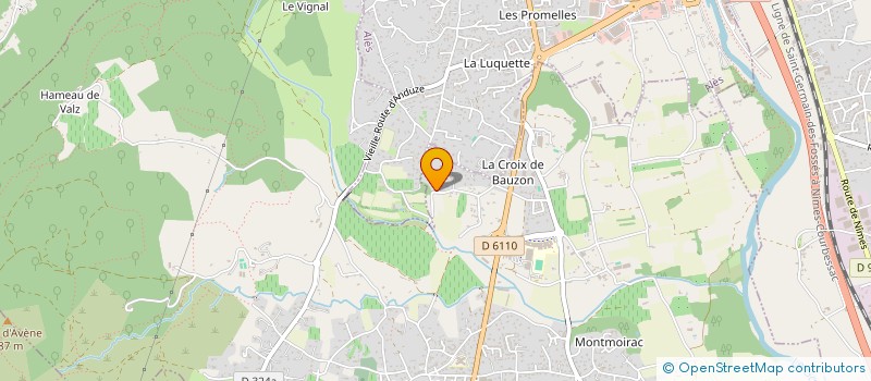 localisation de l'entreprise SCI GRAND RUE JEAN MOULIN à SAINT-CHRISTOL-LEZ-ALES