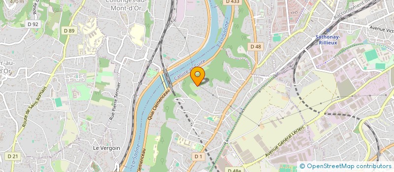 localisation de l'entreprise SCI GRAND SOLEIL  CALUIRE-ET-CUIRE