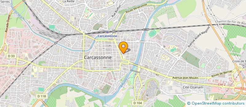 localisation de l'entreprise SCI GRAND SUD à CARCASSONNE
