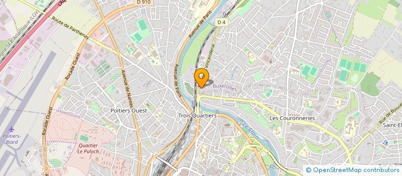 localisation de l'entreprise SCI GRAND SUD  BUXEROLLES