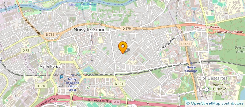localisation de l'entreprise SCI GRAND TOCQUEVILLE à NOISY LE GRAND