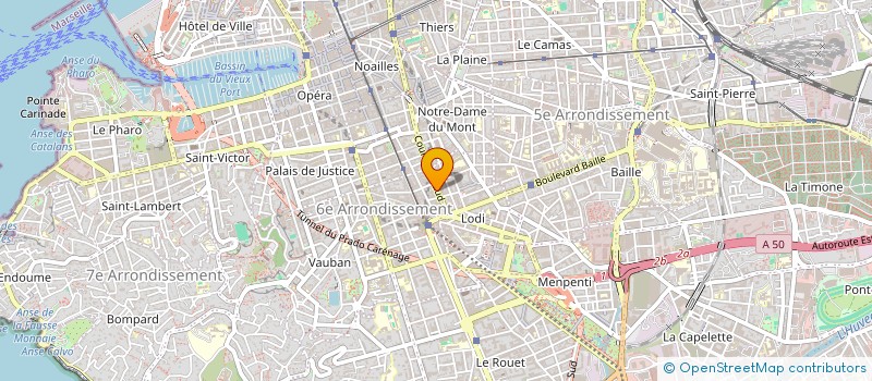 localisation de l'entreprise SCI GRAND V à MARSEILLE