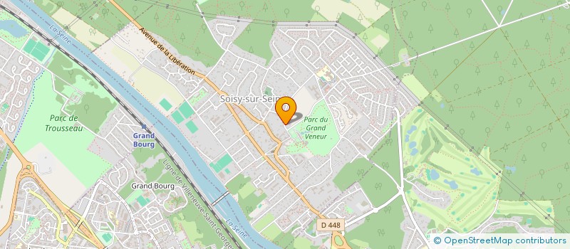 localisation de l'entreprise SCI GRAND VENEUR à SOISY-SUR-SEINE