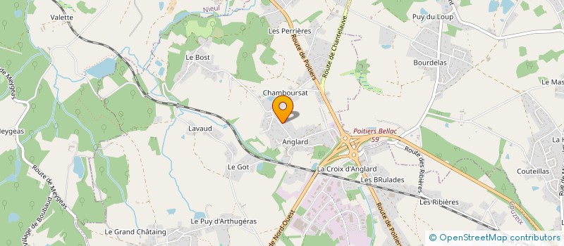 localisation de l'entreprise SCI GRAND VIGNOBLE CCCO à COUZEIX