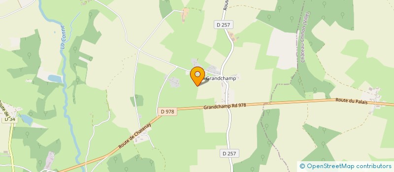 localisation de l'entreprise SCI GRANDCHAMP  ROUY