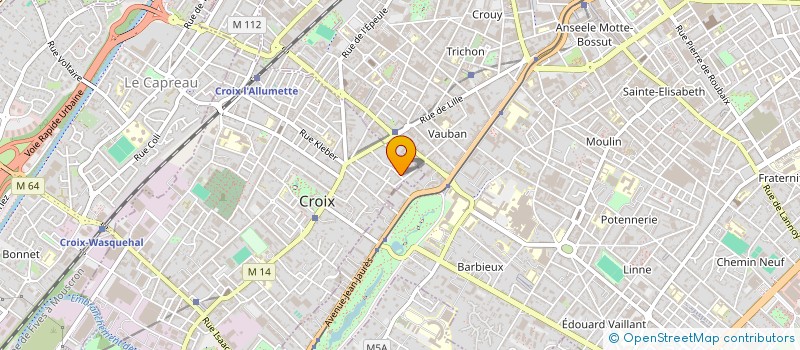 localisation de l'entreprise SCI GRANDE CHAUSSEE à CROIX