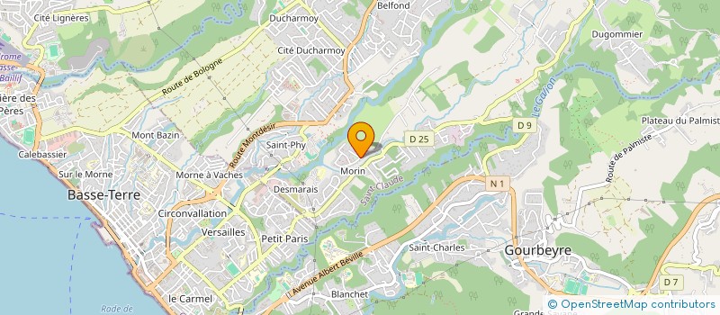 localisation de l'entreprise SCI GRANDE RAVINS à SAINT-CLAUDE