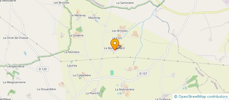 localisation de l'entreprise SCI GRANDE RUE  LE HORPS