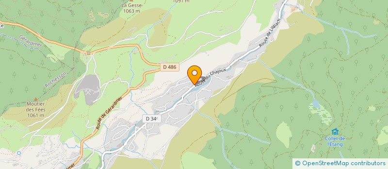 localisation de l'entreprise SCI GRANDE RUE  LA BRESSE