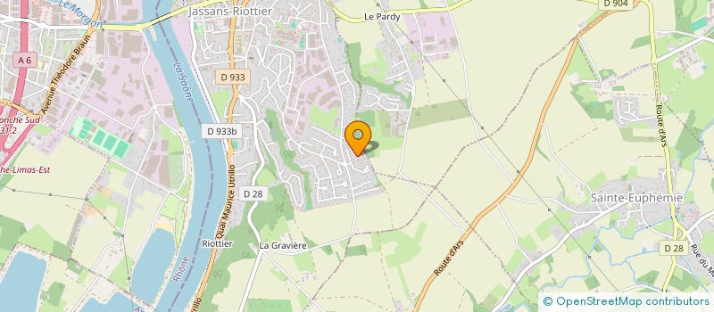 localisation de l'entreprise SCI GRANDE RUE 71 à JASSANS-RIOTTIER