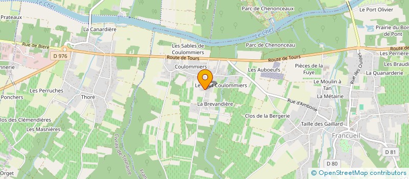 localisation de l'entreprise SCI GRANDE SARGE  FRANCUEIL