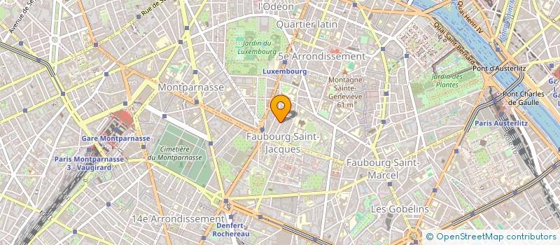 localisation de l'entreprise SCI GRANDE SOURMIERE  PARIS