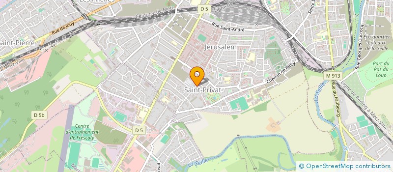 localisation de l'entreprise SCI GRANDIDIER à MONTIGNY-LES-METZ